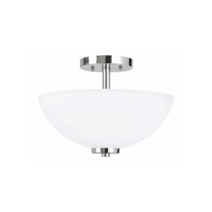 Chrome Oslo 2-Light Convertible Pendant | 77160-05