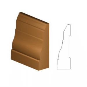 Colonial Feather Edge Standard Casing 366