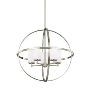 Nickel Alturas 5-Light Chandelier | 3124605-962