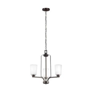 Bronze Franport 3-Light Chandelier | 3128903-710