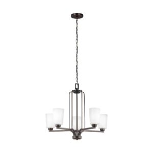 Bronze Franport 5-Light Chandelier | 3128905-710