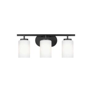 Midnight Black Oslo 3-Light Wall/Bath | 41162-112