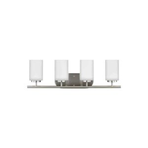 Nickel Oslo 4-Light Wall/Bath | 41163-962