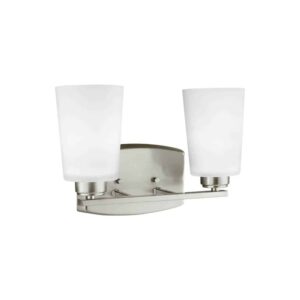 Nickel Franport 2-Light Wall/Bath | 4428902-962