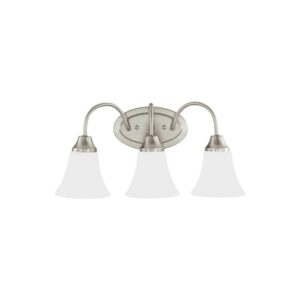 Nickel Holman Vanity 3 Light | 44807-962
