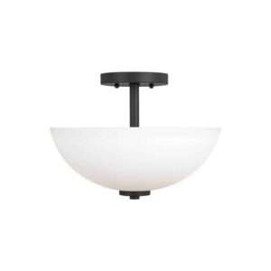 Midnight Black Oslo 2-Light Convertible Pendant | 77160-112
