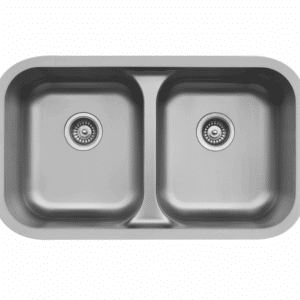 Karran E-350 Double Bowl | Seamless Undermount Sink