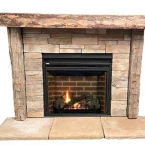 Barn Beam Reclaimed Wood | Fireplace