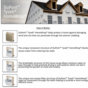 Tyvek House Wrap
