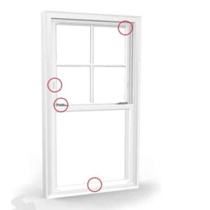 Vinyl Double Hung Windows Harvey Slimline Windows