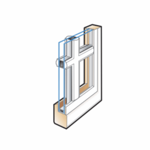 Permanent Interior/Exterior Grilles with Spacer | Anderson Window