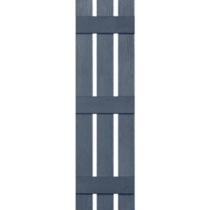 Indigo Blue Board & Batten 3-Panel Indigo | Shutters