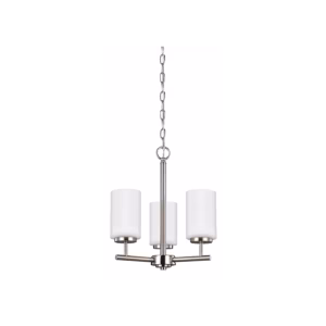 Brushed Nickel Oslo 3-Light Chandelier | 31160-962