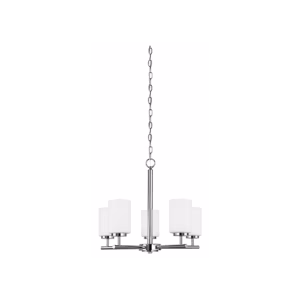 Chrome Oslo 5-Light Chandelier | 31161-05