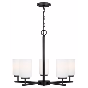 Midnight Black Oslo 5-Light Chandelier | 31161-112