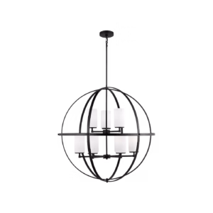 Midnight Black Alturas 9-Light/2-Tier Chandelier | 3124609-112
